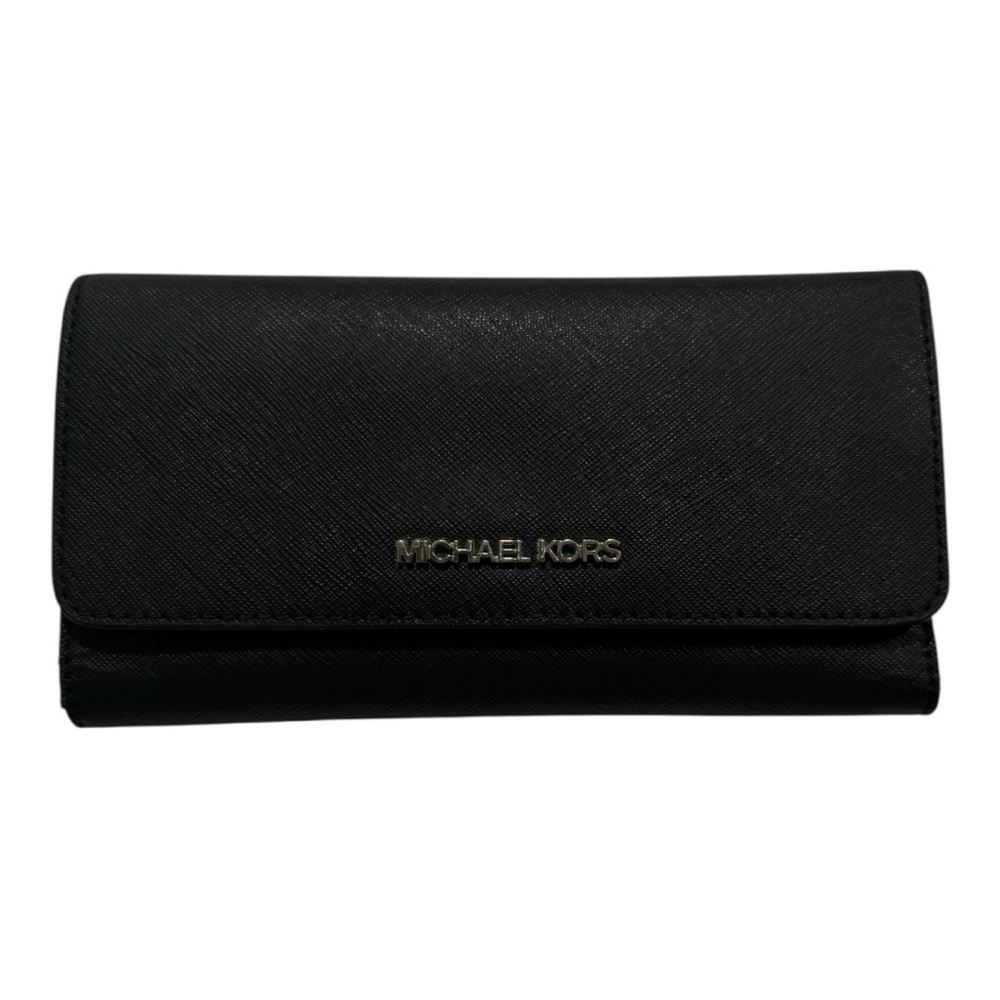 Jet Set Travel Crossgrain Leather Tri-Fold Wallet